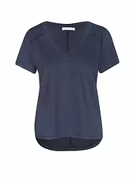 MANDALA | Damen Yogashirt The New V-Neck | Blu scuro