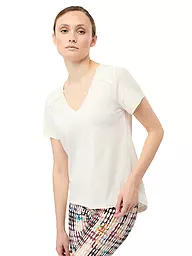 MANDALA | Damen Yogashirt The New V-Neck | Bianco