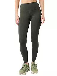 MANDALA | Yogatight da donna Mono Printed | Verde scuro