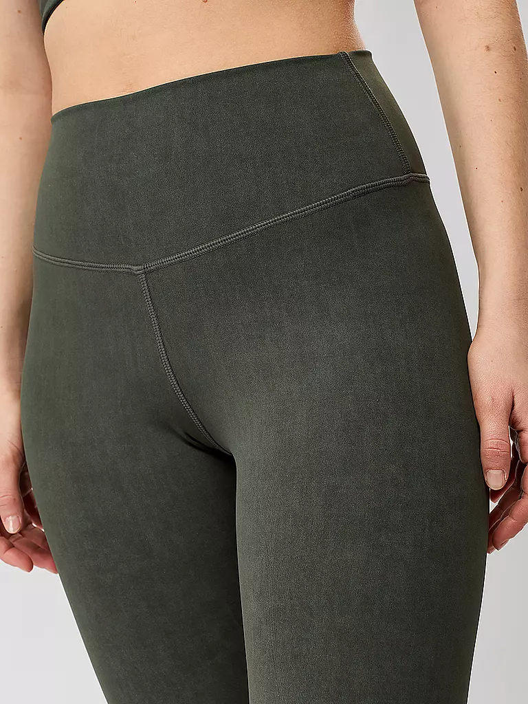 MANDALA | Yogatight da donna Mono Printed | Verde scuro