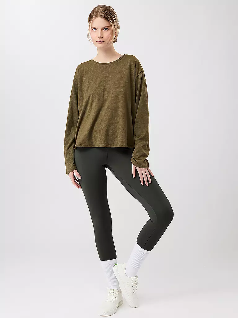 MANDALA | Yogatight da donna On Point | Verde scuro