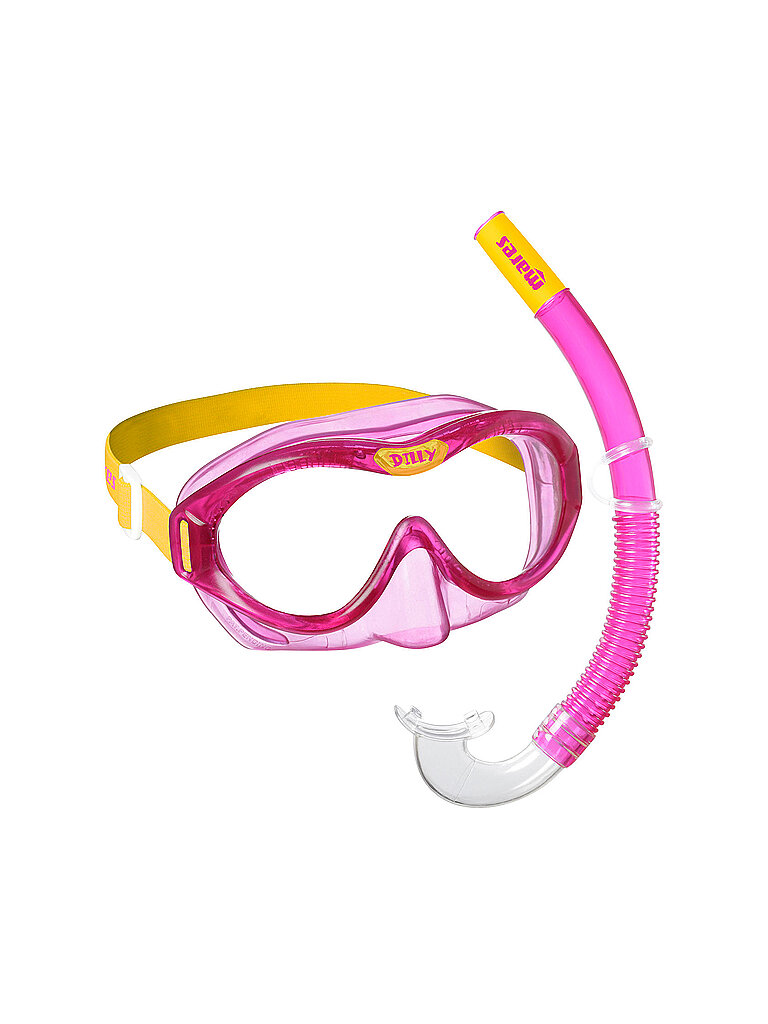 Set da immersione per bambini Combo Dilly XS-S rosa