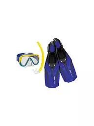 MARES | Set da snorkeling per bambini Nateeva Keewee Jr 3 pz. | Blu