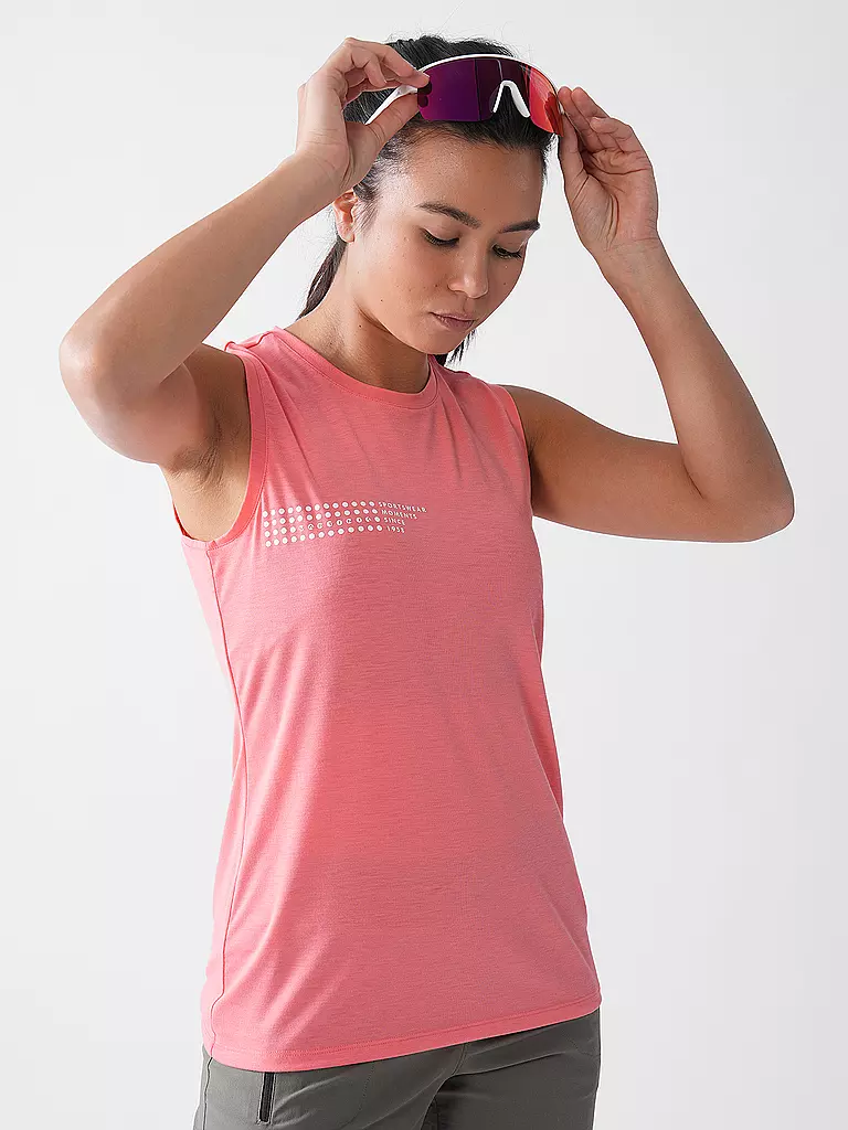 MARTINI | Canotta funzionale da donna Highventure | Corallo