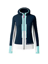 MARTINI | Damen Fleecejacke Hillclimb Hoodie | Blu scuro