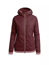 MARTINI | Damen Hybridjacke Vesuv Hoodie | Rosso scuro