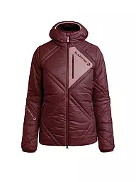 MARTINI | Damen Isojacke Broad Peak Hoodie | Rosso scuro