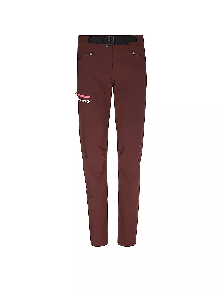 MARTINI | Damen Wanderhose Sunrise | Rosso scuro