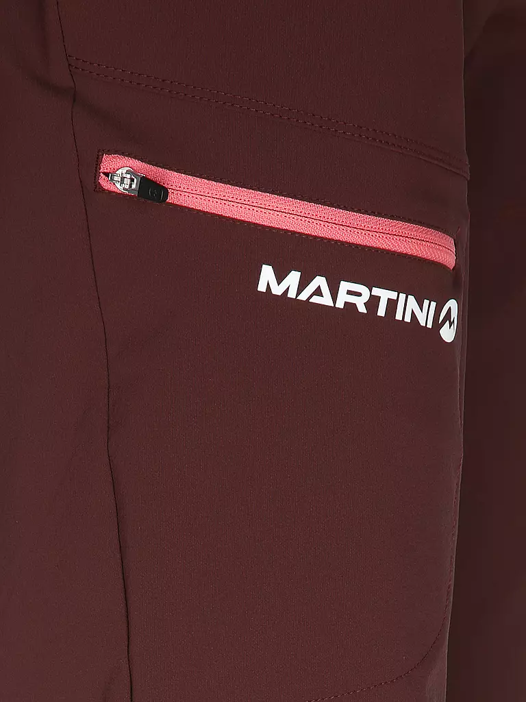 MARTINI | Damen Wanderhose Sunrise | Rosso scuro