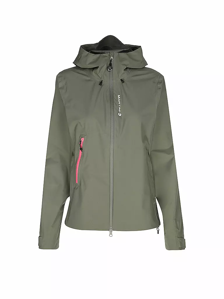 MARTINI | Giacca da trekking da donna Trektech 2.5L con cappuccio | Oliva