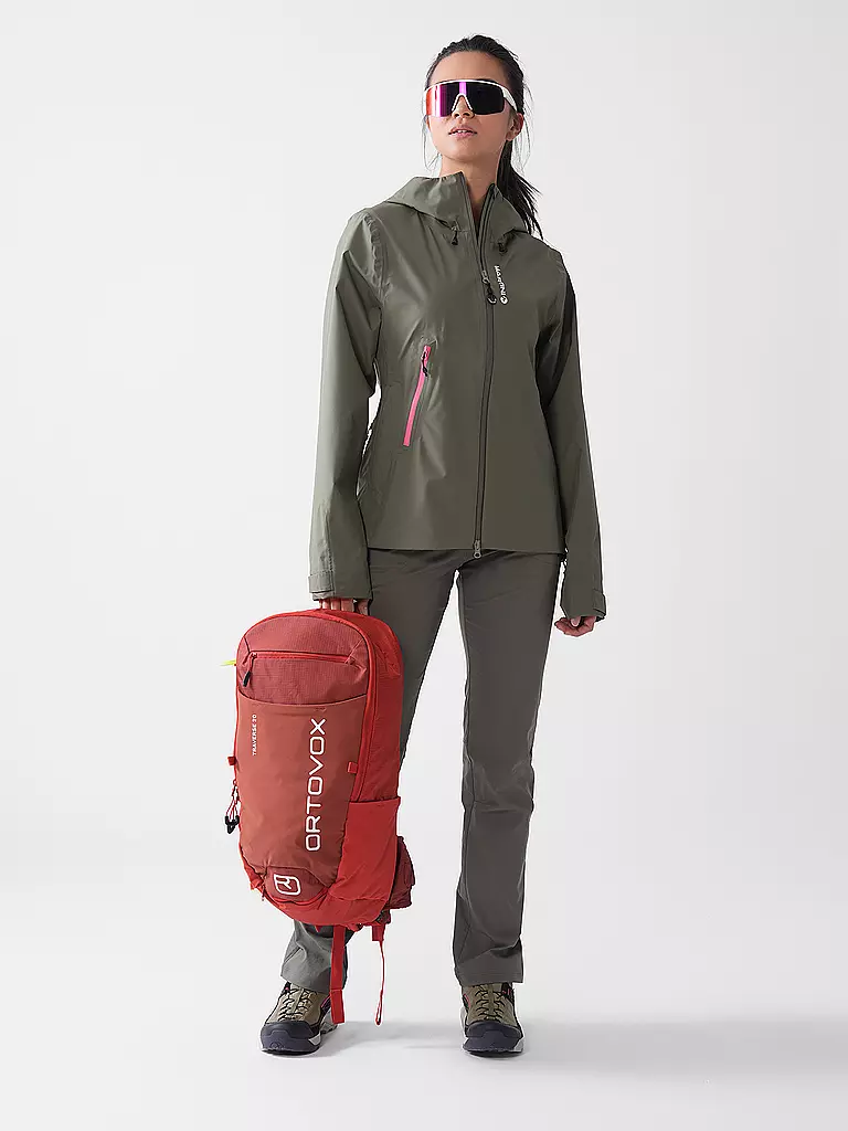 MARTINI | Giacca da trekking da donna Trektech 2.5L con cappuccio | Oliva