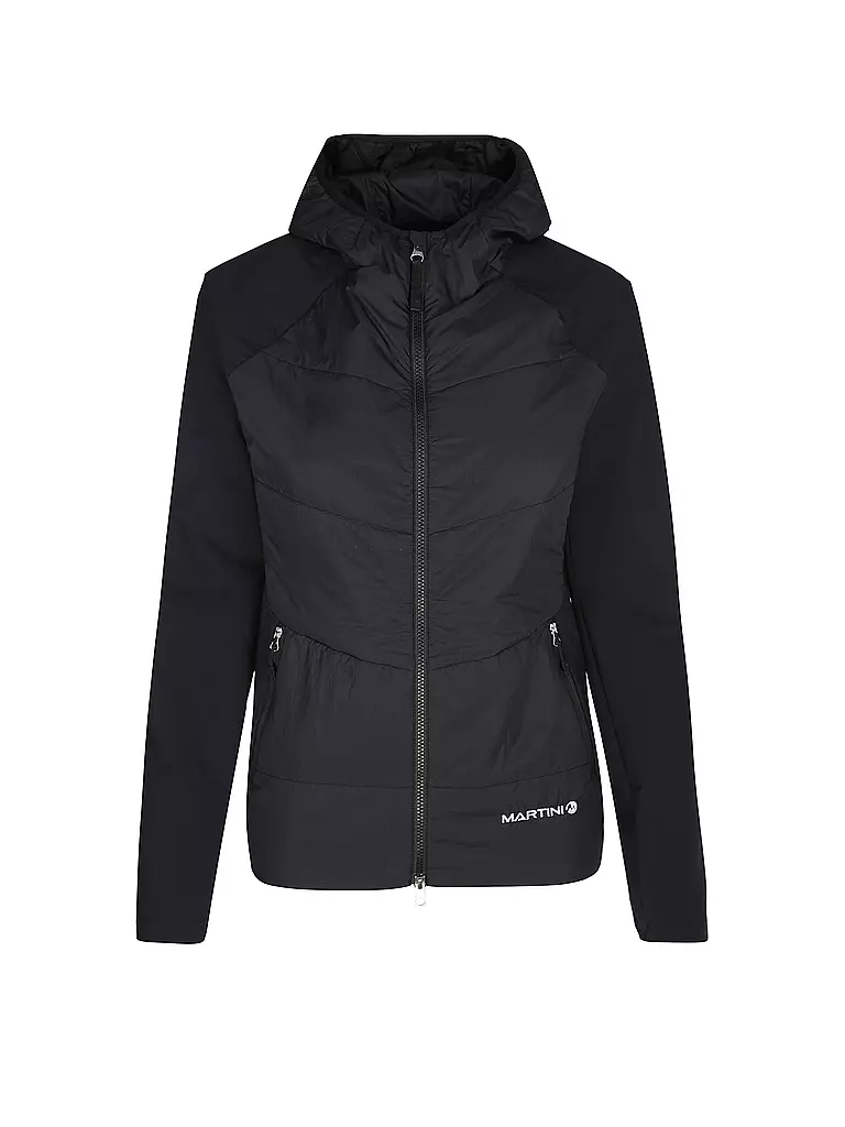 MARTINI | Giacca ibrida da donna Highventure Hoodie | Nero