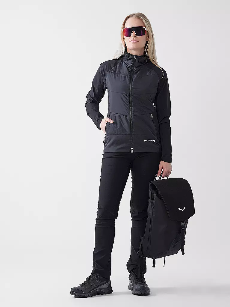 MARTINI | Giacca ibrida da donna Highventure Hoodie | Nero