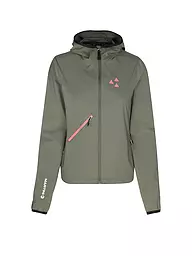 MARTINI | Giacca ibrida softshell da donna Trektech con cappuccio | Oliva