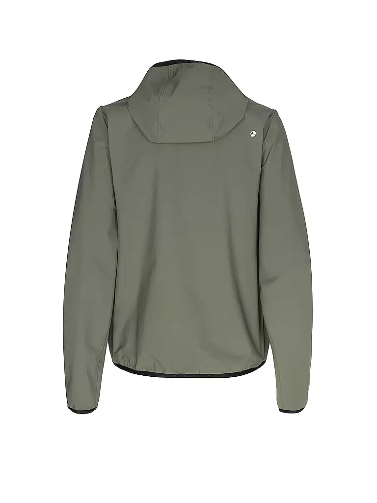 MARTINI | Giacca ibrida softshell da donna Trektech con cappuccio | Oliva