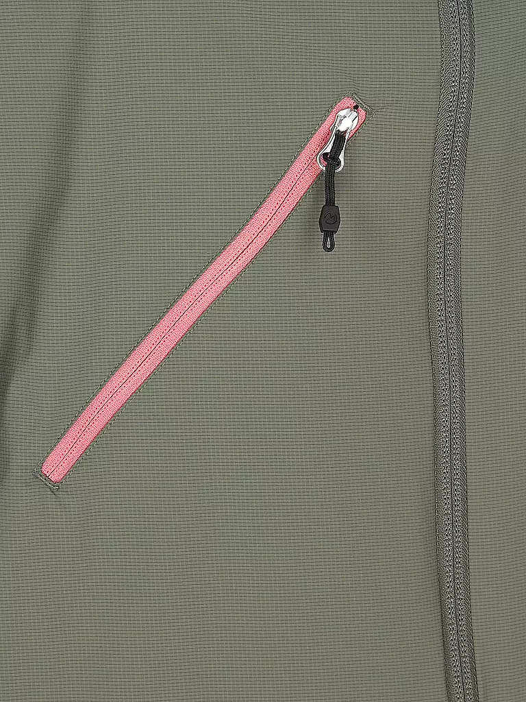 MARTINI | Giacca ibrida softshell da donna Trektech con cappuccio | Oliva