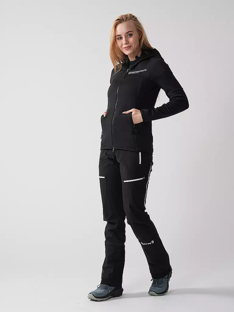 MARTINI | Giacca in pile da donna Recharge Hoodie | Nero