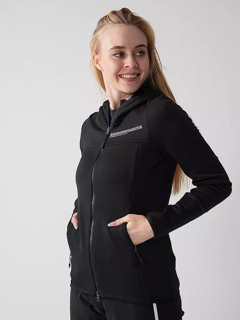 MARTINI | Giacca in pile da donna Recharge Hoodie | Nero