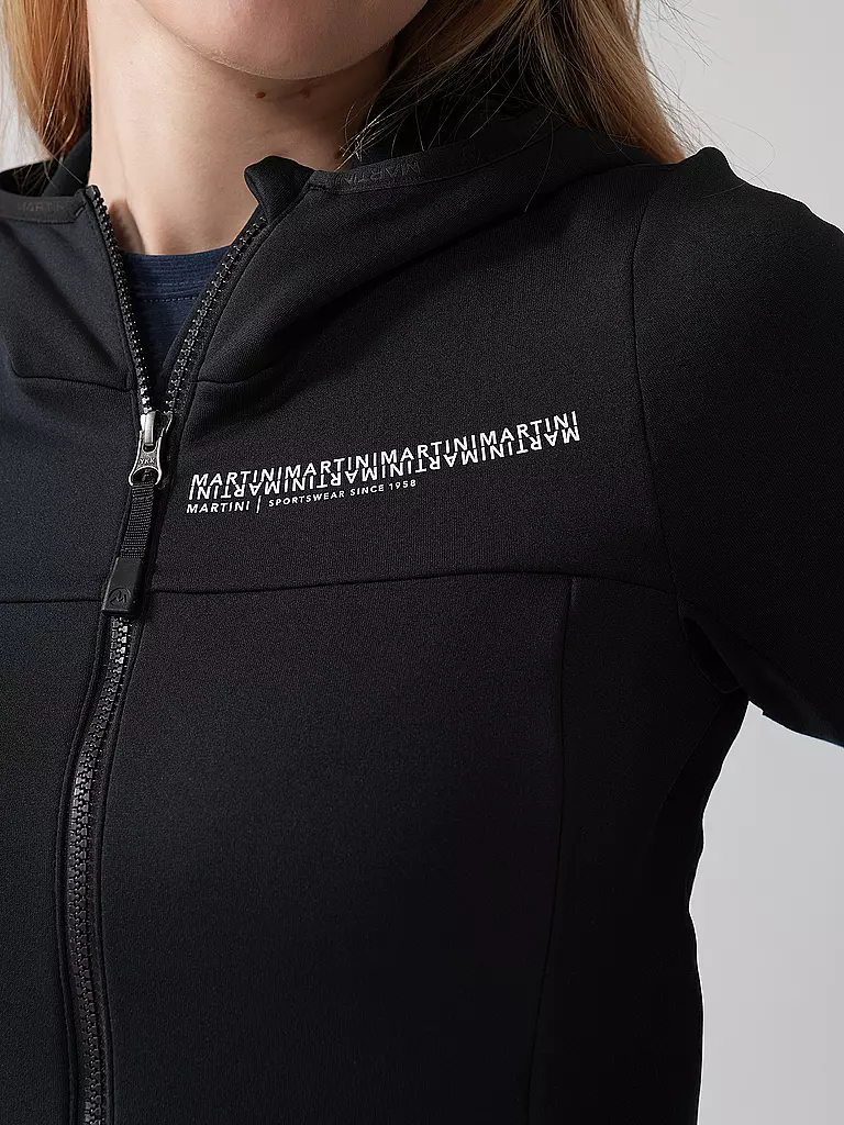 MARTINI | Giacca in pile da donna Recharge Hoodie | Nero