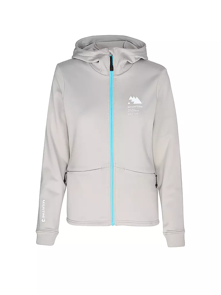 MARTINI | Giacca in pile da donna Sunrise Hoodie | Grigio