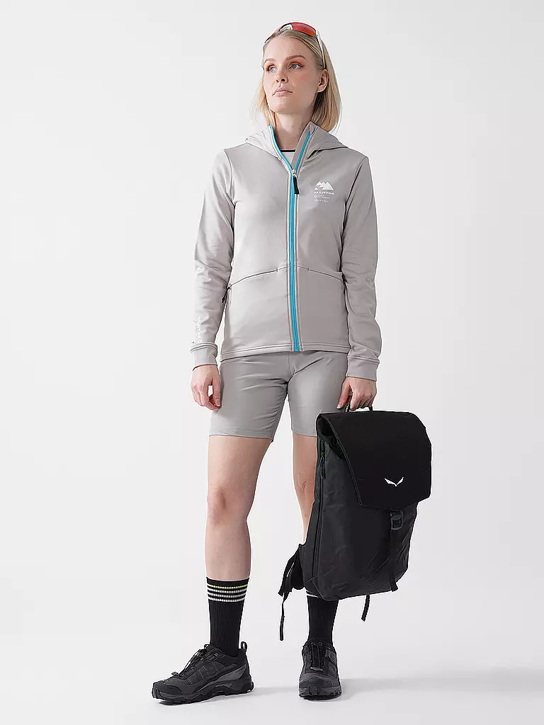 MARTINI | Giacca in pile da donna Sunrise Hoodie | Grigio