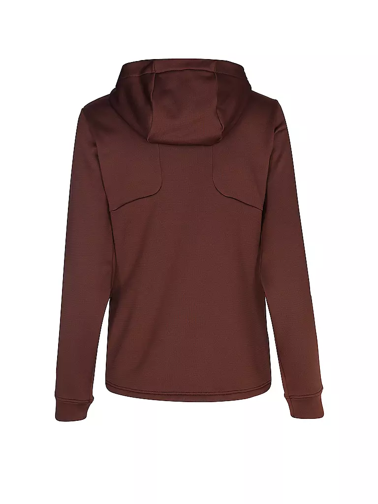MARTINI | Giacca in pile da donna Sunrise Hoodie | Rosso scuro