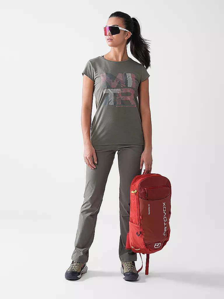 MARTINI | Maglietta funzionale da donna Highventure | Oliva