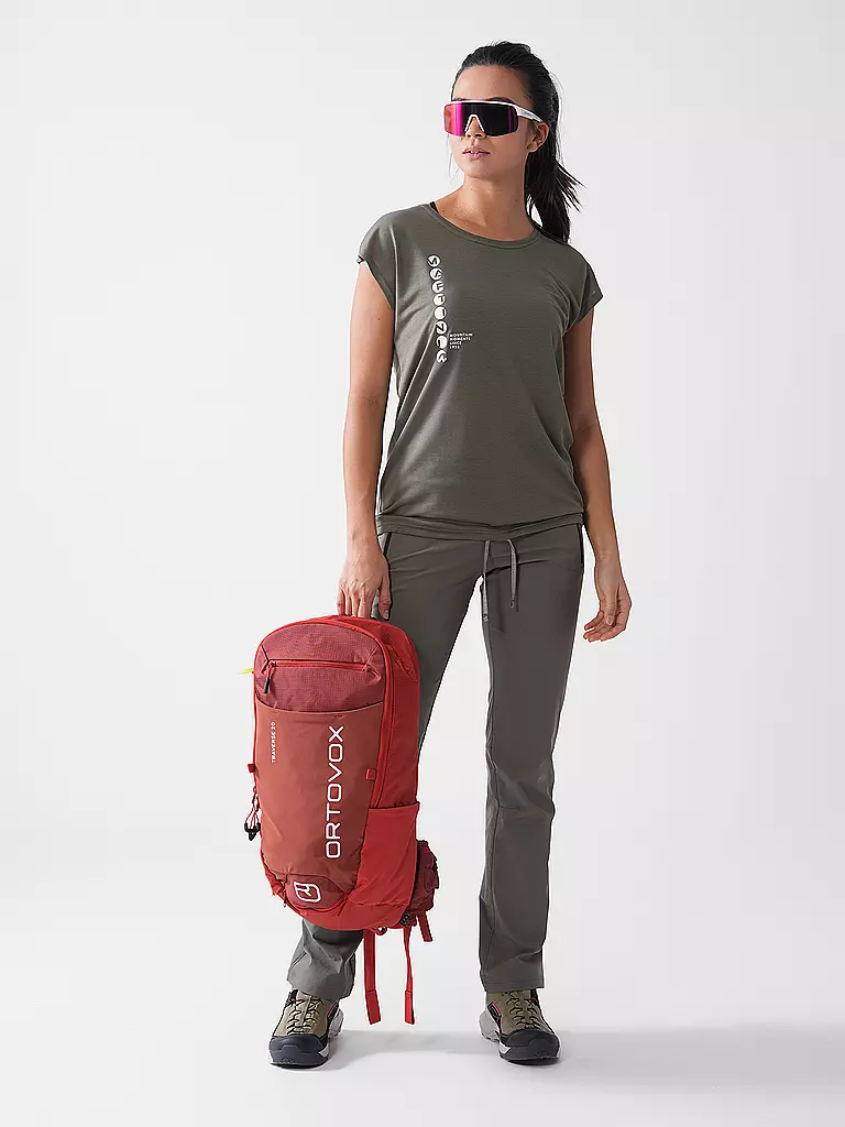 MARTINI | Maglietta funzionale da donna Via | Oliva