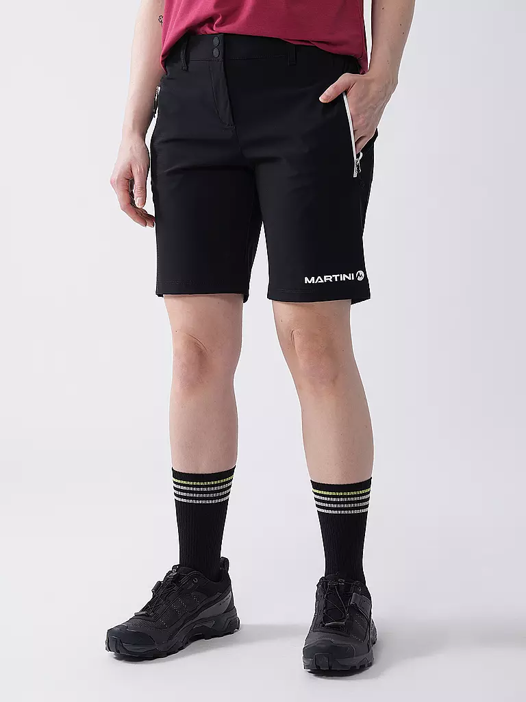 MARTINI | Pantaloncini da trekking da donna Via | Nero