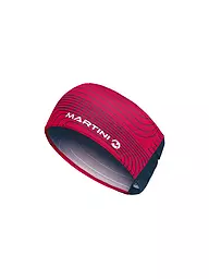 MARTINI | Stirnband Mercury mit Haaröffnung | Rosso scuro