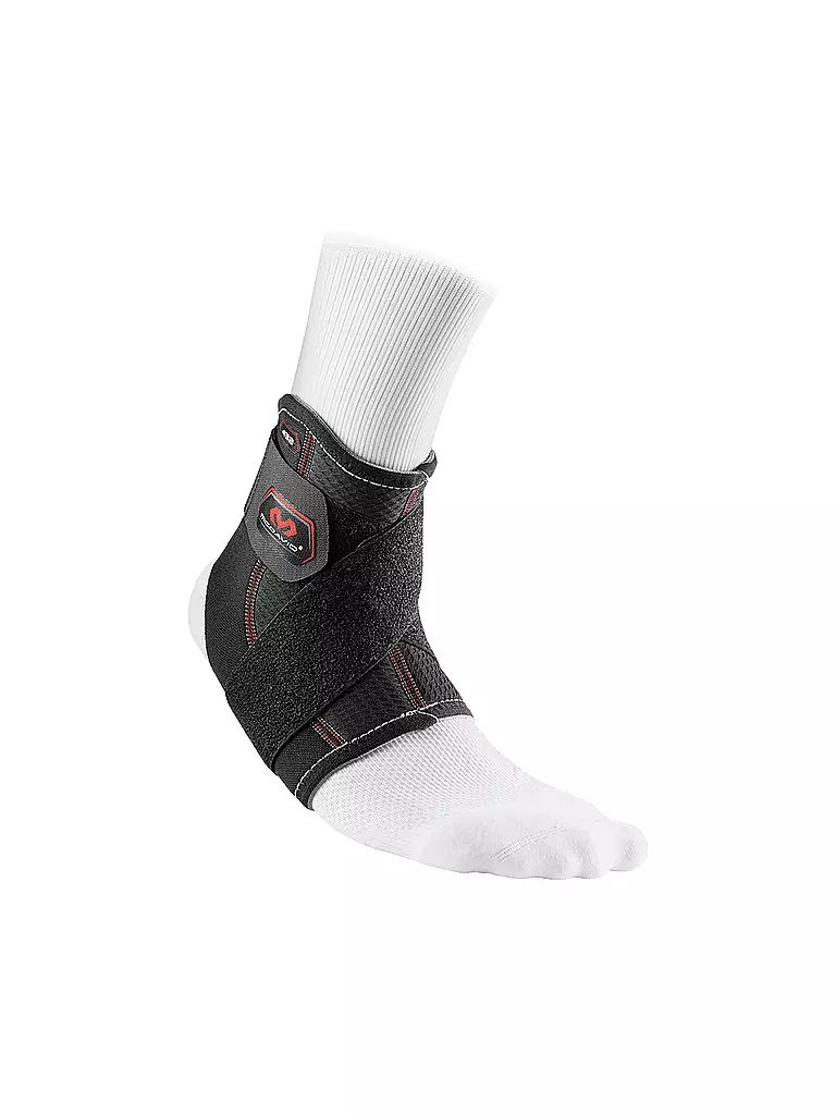 MC DAVID | Cavigliera di supporto con cinturino | Nero