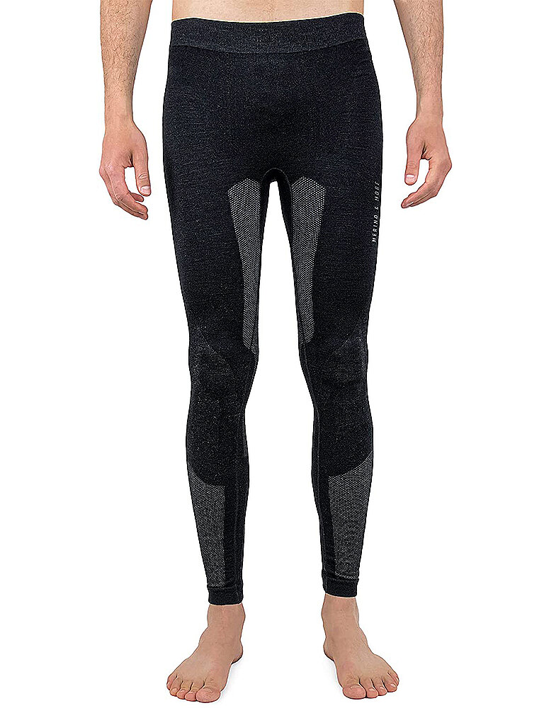 Intimo termico lungo da uomo nero S