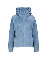 MERU |  Damen Fleecejacke Roxburgh Hoodie | Blu chiaro