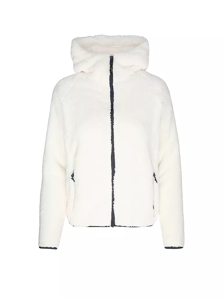 MERU |  Damen Fleecejacke Roxburgh Hoodie | Bianco