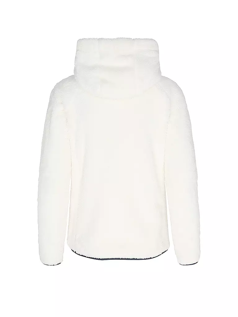 MERU |  Damen Fleecejacke Roxburgh Hoodie | Bianco