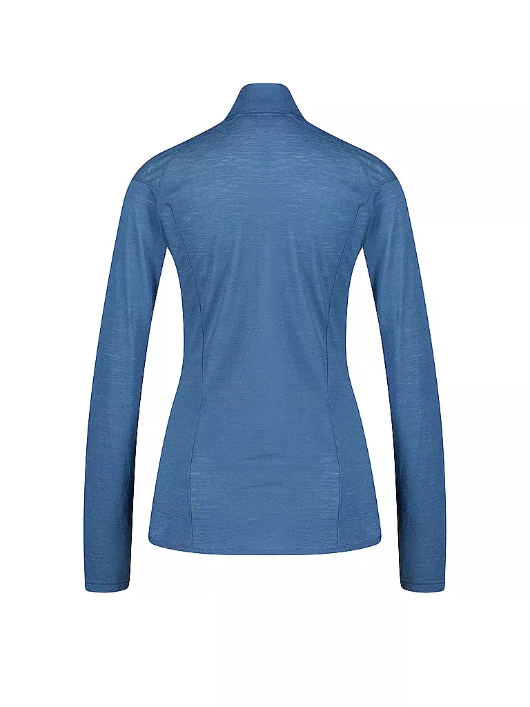 MERU |  Damen Funktions Zipshirt Vordingborg  | Blu scuro