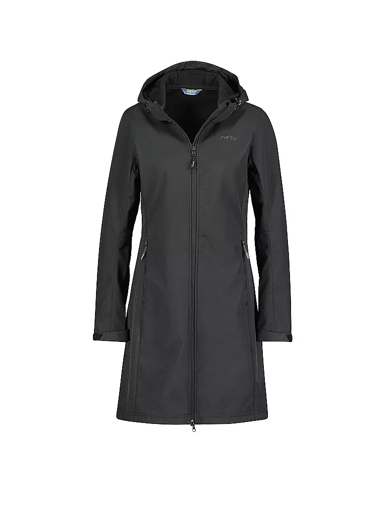 MERU |  Damen Softshellmantel Brest  | Nero