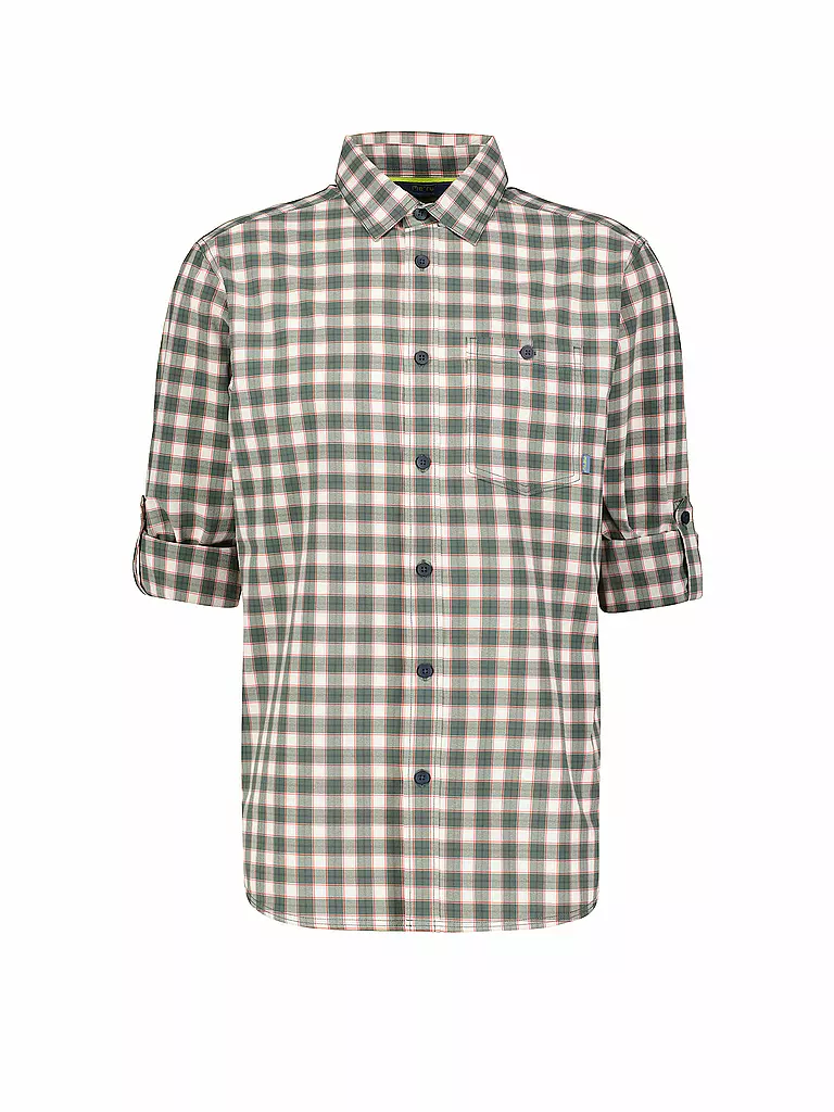 MERU |  Herren Outdoorhemd Peania  | Verde scuro