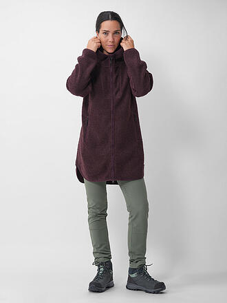 MERU | Cappotto invernale da donna Sigtuna con cappuccio in pile teddy