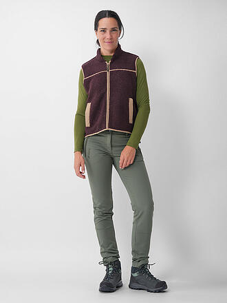 MERU | Gilet da donna Herlev in pile teddy