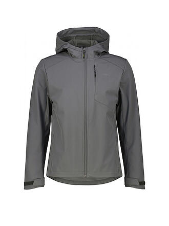 MERU | Giacca Softshell da Uomo Bordeaux Hoodie