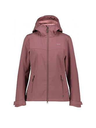 MERU | Giacca Softshell da Donna Bordeaux Hoodie
