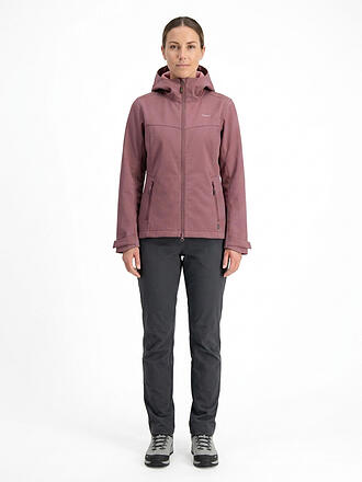 MERU | Giacca Softshell da Donna Bordeaux Hoodie