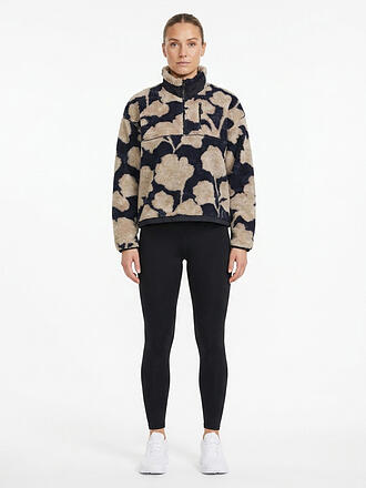 MERU | Maglione in pile da donna Amiens Cropped Floral