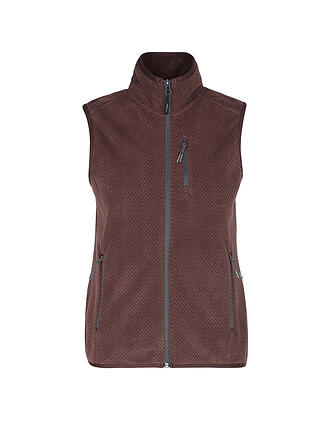 MERU | Gilet in pile da donna Ajaccio Jacquard