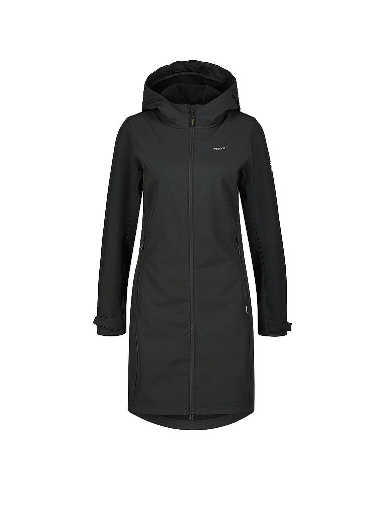 Cappotto softshell invernale da donna Touloluse con cappuccio nero 34