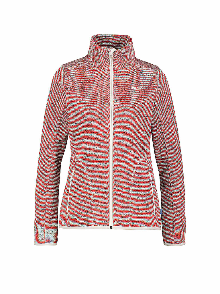 Giacca in pile da donna Bergen rosa L