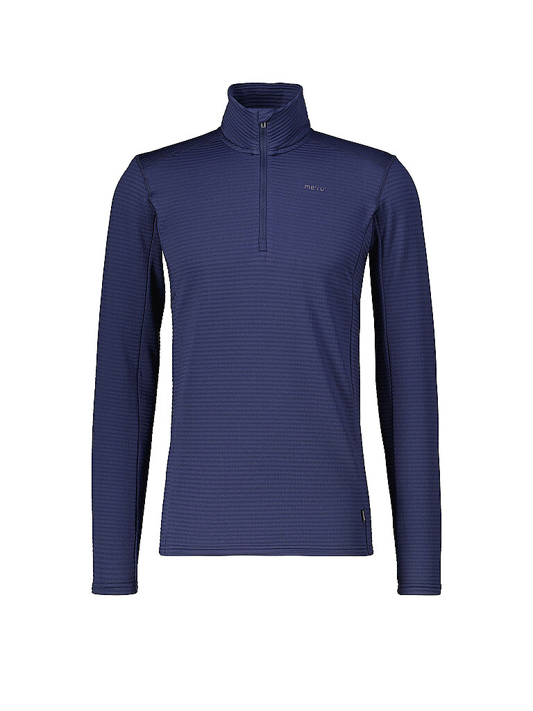Zipshirt funzionale da uomo Langesund blu XXL
