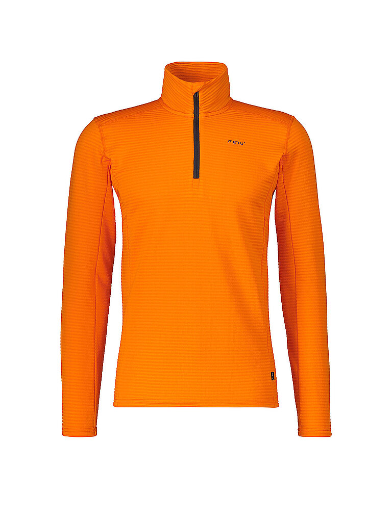 Zipshirt funzionale da uomo Langesund arancione XXL