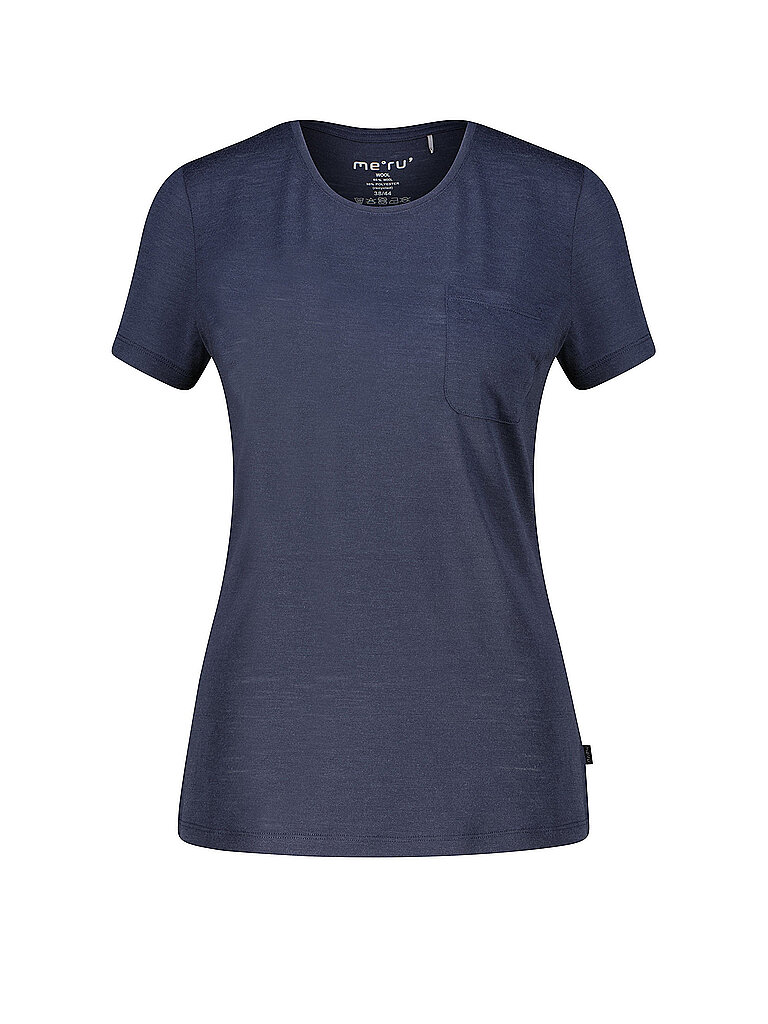 Maglietta funzionale da donna Trelleborg Woolmix blu 40